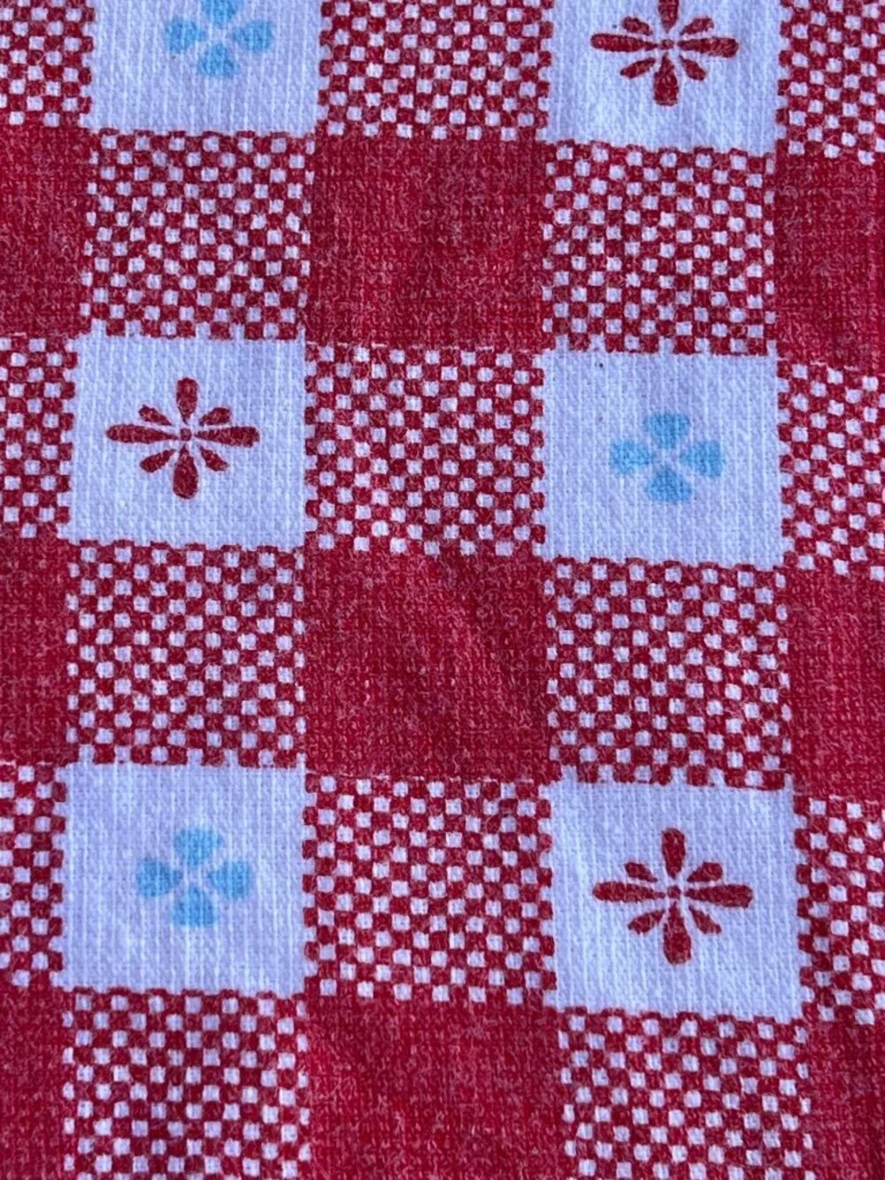 The Pioneer Woman Kitchen Towels Floral & Checkered Red White Blue 26